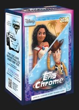 2026 Topps Chrome Disney Value Blaster Box New Sealed *Presale