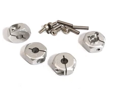 12mm Hex Wheel (4) Hub 6mm Thick for 1/10 Axial, Tamiya, Drift & TC
