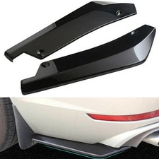 2x For Honda Accessories Car Rear Bumper Lip Diffuser Splitter Canard Protector 2x For Honda Accessories Car Rear Bumper Lip Diffuser Splitter Canard Protector