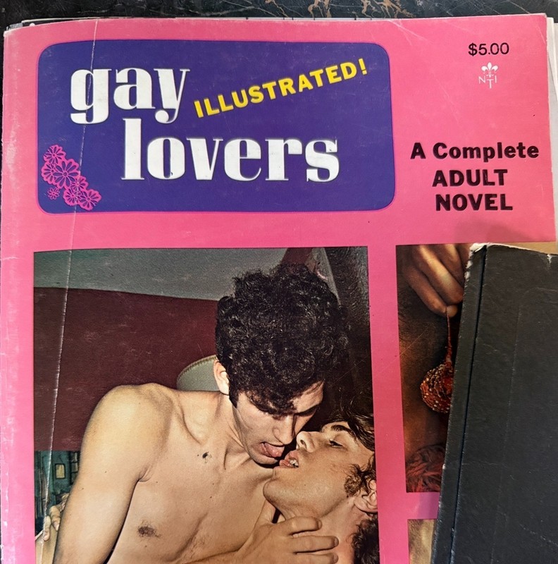 GAY LOVERS Vintage *incomplete Butt Magazine Pages Male Physique Beefcake Photos