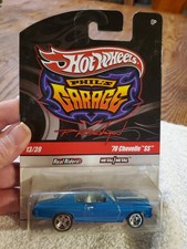 Hot Wheels 70 Chevelle Ss Die-cast Car From The Phils Garage Series