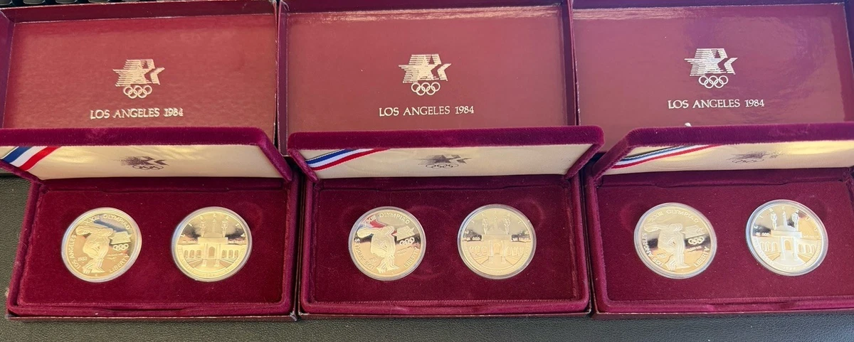 25+ 1983 U.S. Mint Certified Proof US Commemorative Coins for sale
