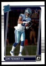 Simi Fehoko 2021 Donruss Optic #242 Cowboys NFL READ FREE SHIPPING AutographDen