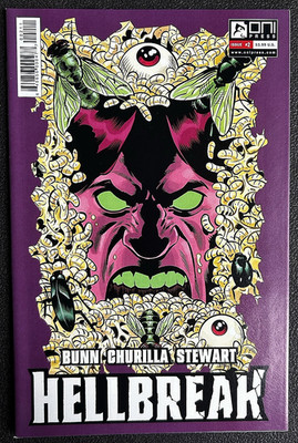 Hellbreak #2 2015 ONI Cullen Bunn Brian Churilla  Dave Stewart Variant A NM