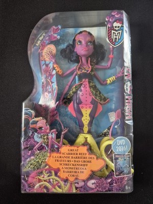 Mattel Monster High Kala Mer'ri Great Scarrier Reef Puppe 28 cm leuchtet +DVD