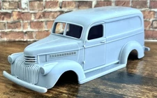 1/24 Scale: 3D Printed “Stock 1941 Chevy Panel Truck” Body. Resin, 1/25