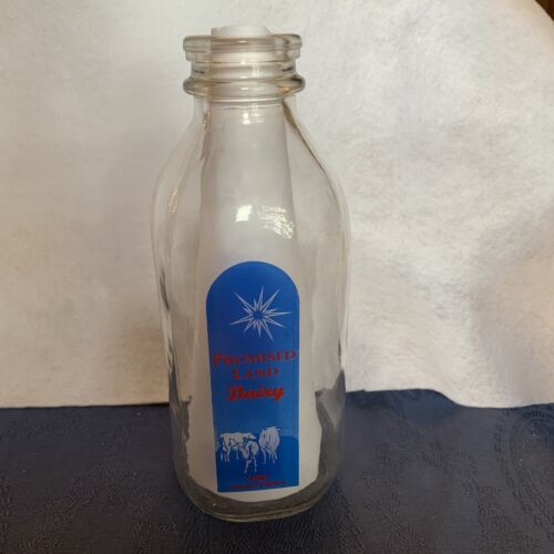 promised land dairy 1998 Limited edition milk bottle