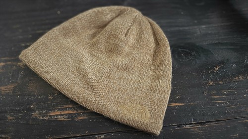 Jim Recycled Brown Tan Khaki Beanie Hat 