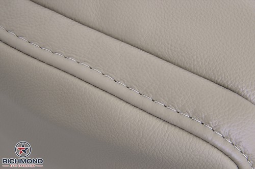 For 2011 2012 Toyota Land Cruiser -Driver Side Bottom Leather Seat Cover Tan - Picture 7 of 12