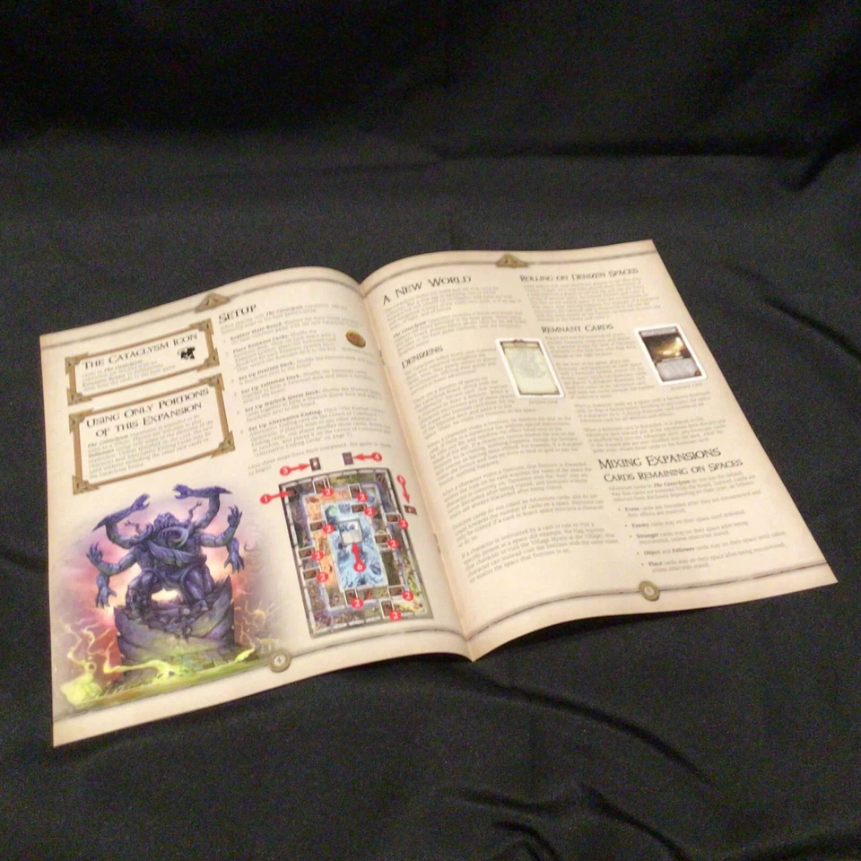 Talismán REVISADO 4º Libro de Reglas de Expansión THE CATACLYSM Oficial Extra/Reemplazo Foto 3 de 4