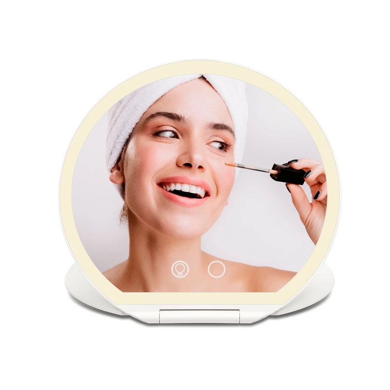 Specchio Bellezza per Trucco GIRMI Stupenda Make-Up Portatile con Luci LED, fotografia 8 di 11