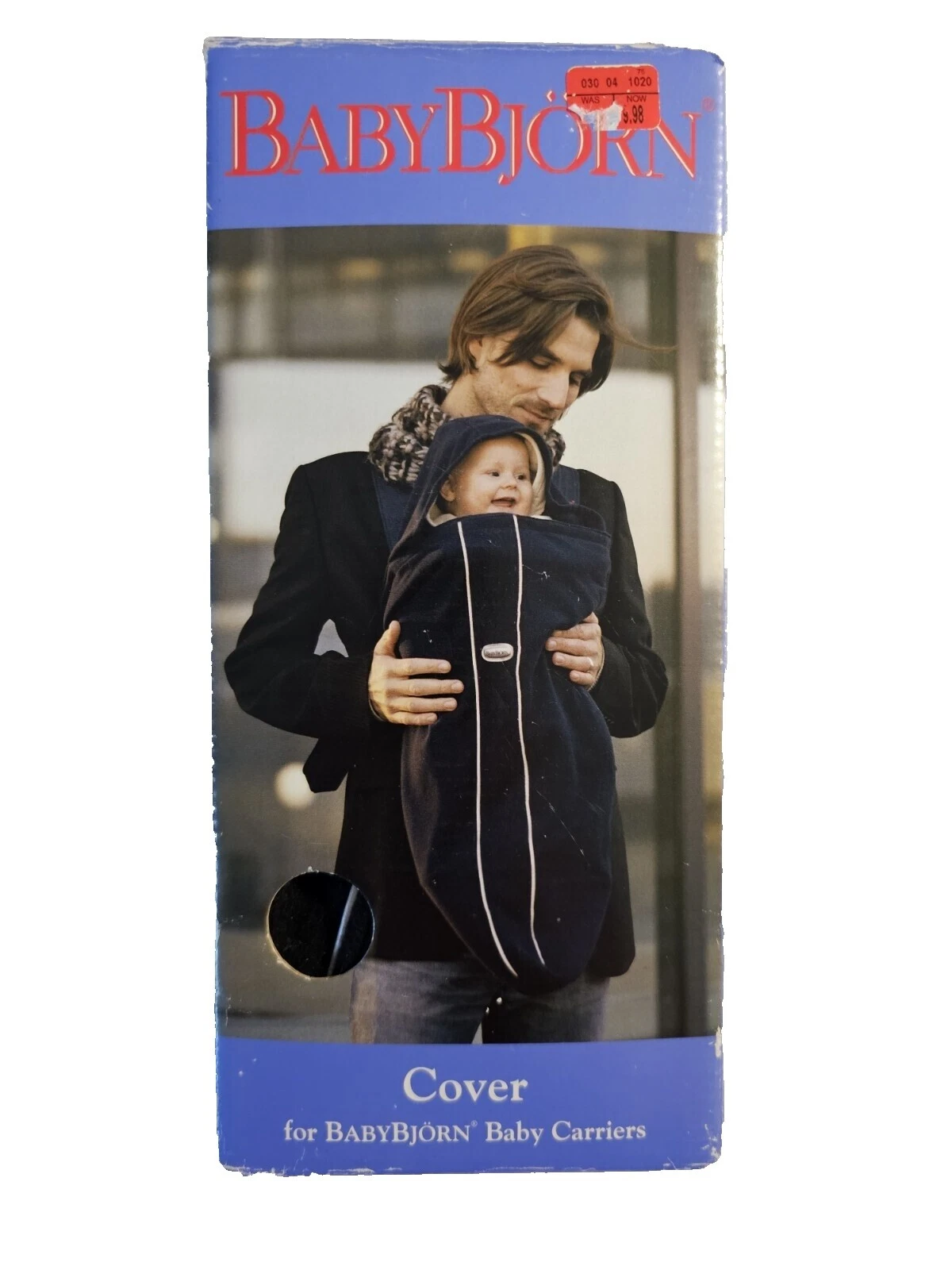 Portador bebé bebé BabyBjörn Negro Cubre