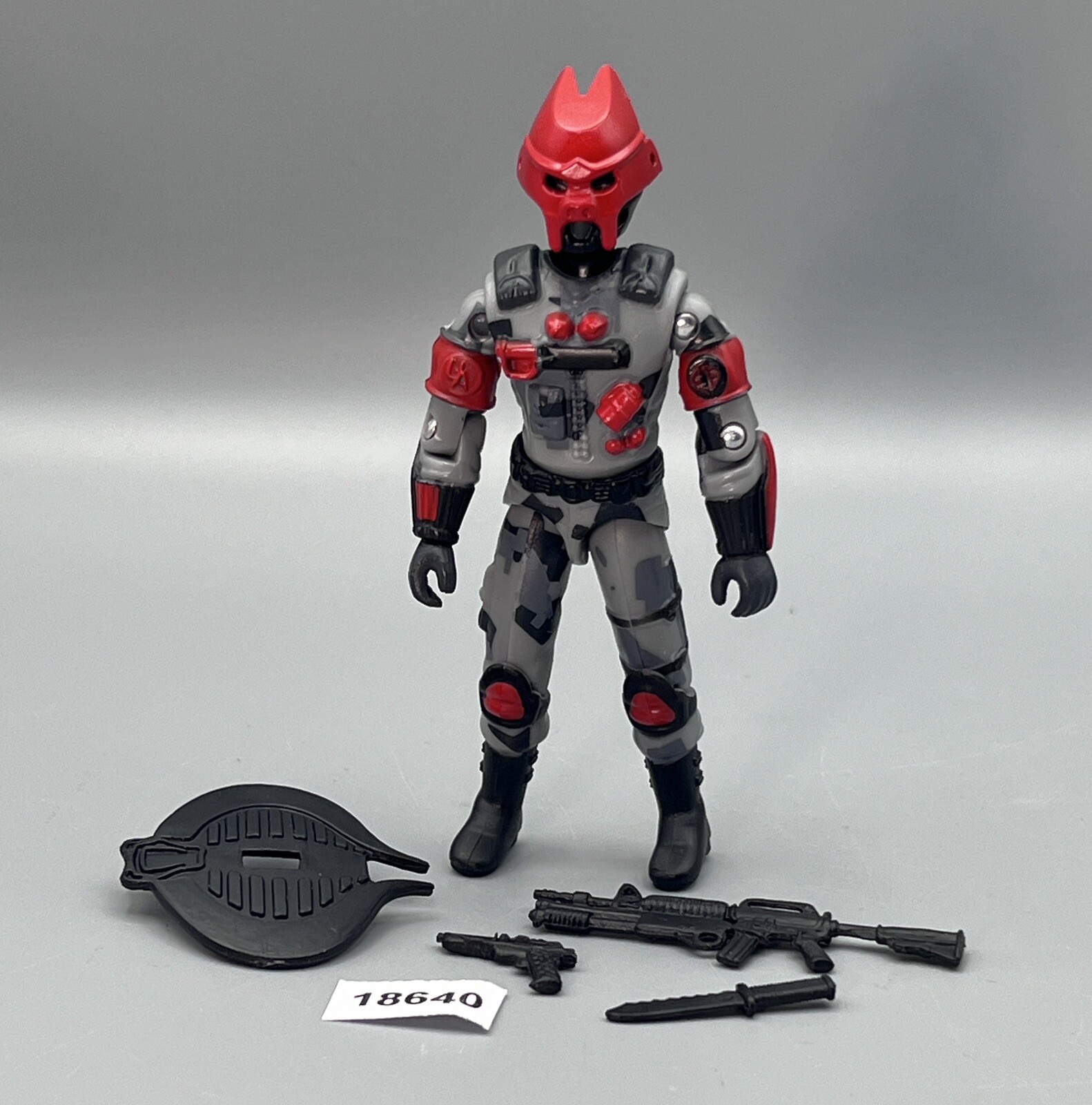 BLACK MAJOR CUSTOM URBAN WARFARE SPECIALIST DRAGOON ALLEY VIPER G.I. Joe 3.75