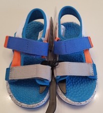 Wonder Nation Toddler Sandals Sz 6 Adjustable NWT Washable Lightweight