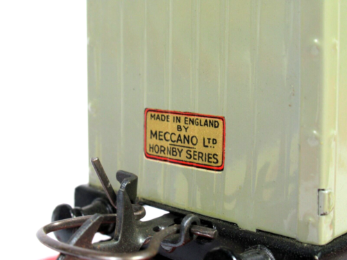 HORNBY '0' MODEL No.2 "NE" BREAKDOWN VAN & CRANE VN MIB - Picture 11 of 23