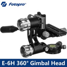 Fotopro E-6H Gimbal Head Telephoto Lens Head 360  Panorama Head for Camera DLSR