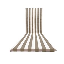 CUSCINO IMBOTTITO PER SDRAIO MARE ARTIGIANALE E SFODERABILE- Materassino 165x50