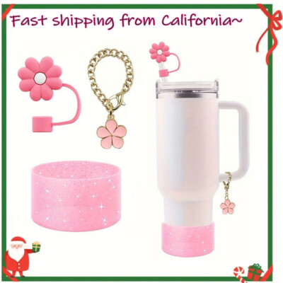 #ad 3Pcs Accessories Set for Stanley Cup 40 30oz Insulated Tumbler Travel Cup Decor $11.99