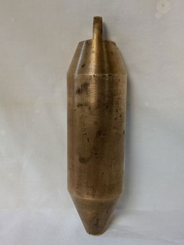 ROTELLA METRICA NAVALE PESO BRONZO MISURAZIONE LIQUIDI NAVE OLIO GASOLIO. CI10 - Foto 3 di 7