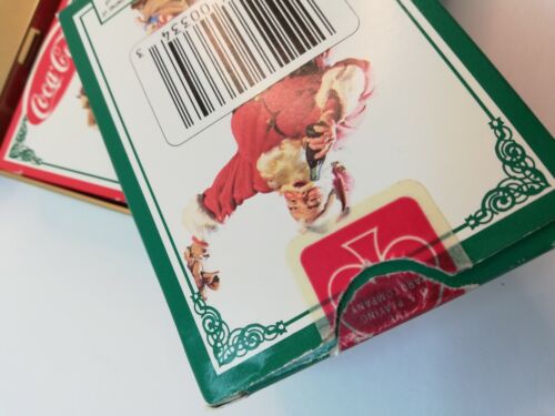 Nostalgia Coca-Cola Holiday Playing Cards in Vintage Tin - Good Condition - Picture 3 of 7
