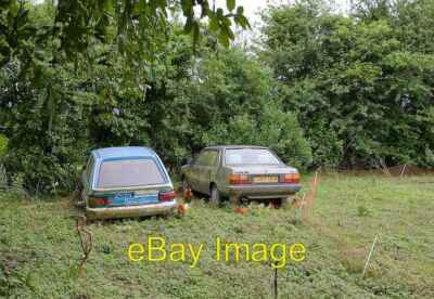 Foto 6x4 Autos und Hühner Birch Grove Chilbolton Diese Autos offensichtlich c2008