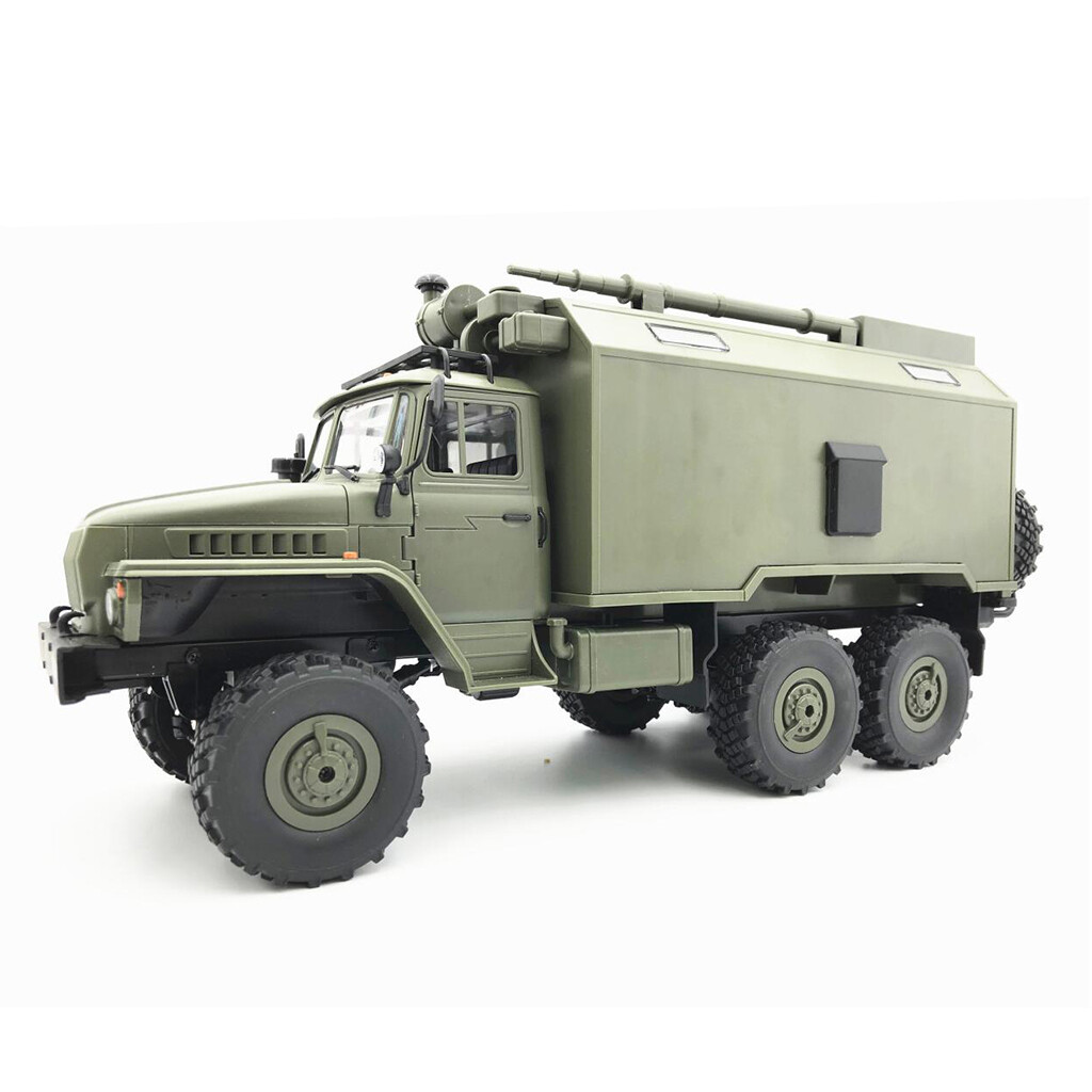 Desensambla 2.4G 1 16 modelos de camión de comunicación WPL B36 militar verde militar Desensambla 2.4G 1 16 modelos de camión de comunicación WPL B36 militar verde militar