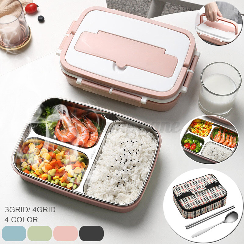 square thermal lunch box