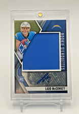 2024 Panini Phoenix Ladd McConkey Rookie Silhouettes RPA Chargers Auto 12/99