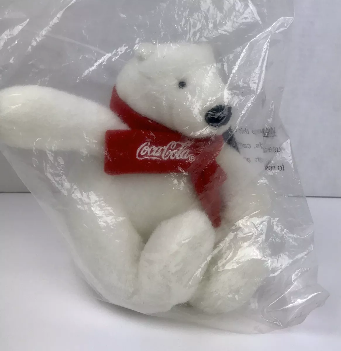 Oso polar online coca cola peluche