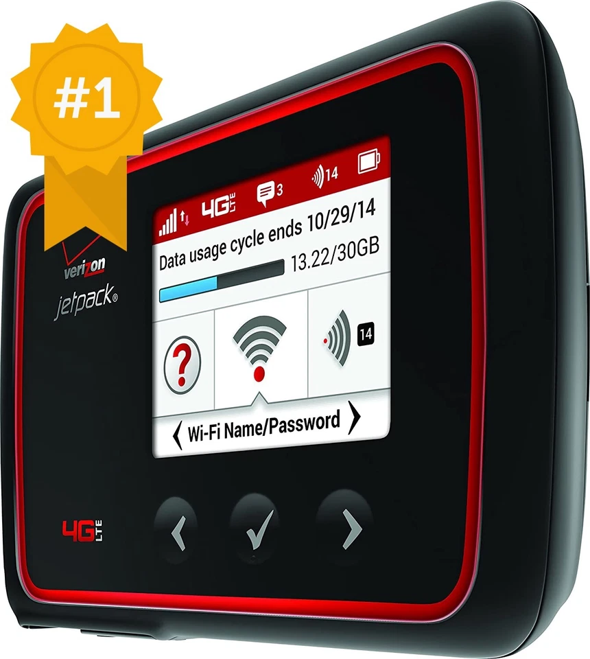 Verizon MiFi 6620L Jetpack | 4g LTE Mobile Hotspot | Modem Novatel with Charger - Image 2 of 3