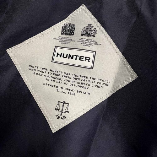 NWT Hunter Refined Drawstring Coat Medium Navy Blue Womens Casual Warm $345 - Picture 10 of 10