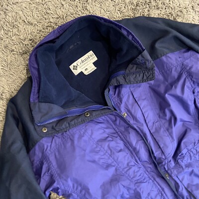 Columbia Women's Double Whammy Jacket Purple Size M With Warm