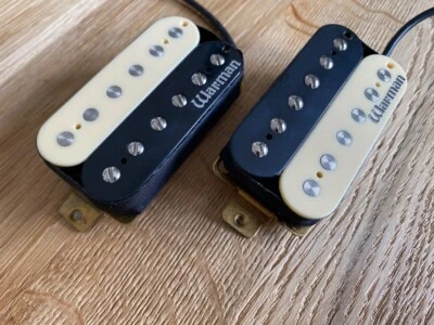 Warman Zebras. Klassischer PAF Look mit heißerem Rand. Matched Pair Hals und Brücke