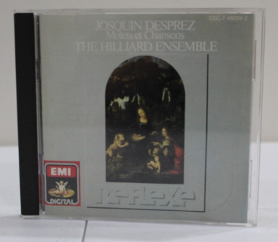 Josquin Despriez: The Hilliard Ensemble (audio CD)