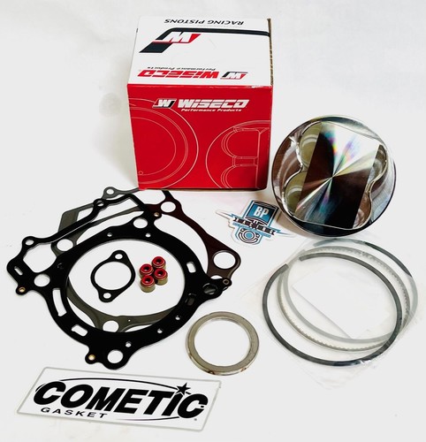Kit de pistón KFX450R Wiseco 96 mm + junta Cometic MLS y sellos Kibblewhite ROJO ATV - Imagen 16 de 24