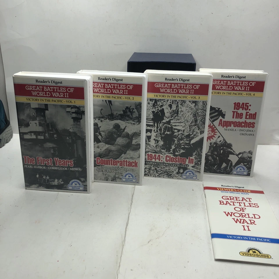 Readers Digest Great Battles of World War II, Victory In the Pacific VHS 4 Tapes - Image 4 of 4