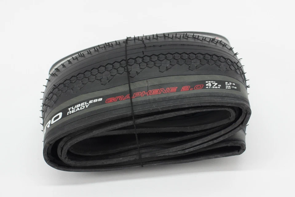 2x Vittoria Terrano Zero 27,5 Zoll Graphene 2.0 Faltreifen 650x47c Reifen 47-584 - Bild 4 von 4