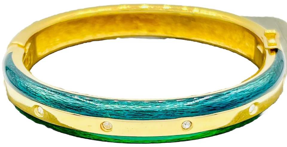 Vintage Henkel& Grossé hergestellt für Dior Kristall Emaille Vergoldet Armband.