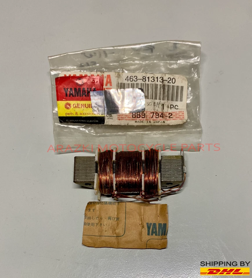 BOBINA DE ILUMINACIÓN ORIGINAL NOS YAMAHA RS100 RS 100 RS-100 463-81313-20 Foto 2 de 4