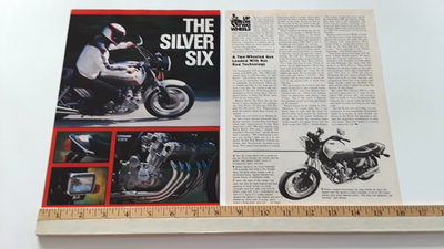 #ad #ad 1979 HONDA CBX RC ENGINEERING JOHN BUTTERA MOLLY DESIGNS ORIGINAL 1982 ARTICLE $12.30