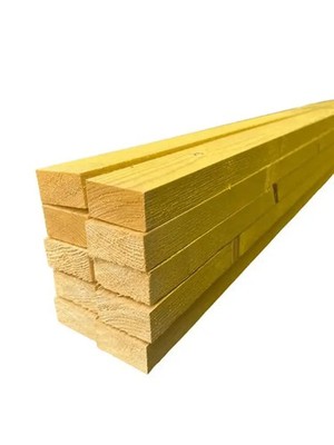 2x1 behandeltes Holz Lattenholz Dacheindeckung Garten 25x38 mm (1,2 m Länge)