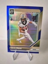 CHRIS OLAVE 2024 PANINI DONRUSS OPTIC PRIZM PARALLEL #001/199 #141 SAINTS 