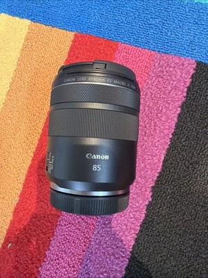 Canon RF 85mm f/2 Macro IS STM Lens **USED ONCE**