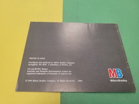 Marble Madness Nintendo NES Instruction Manual Booklet ONLY