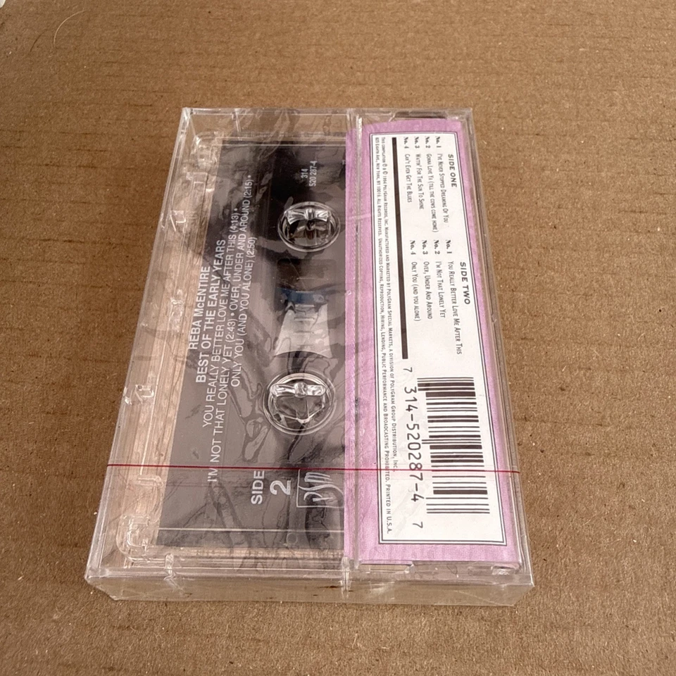 Reba McEntire Best of the Early Years, Cassette - Image 2 of 4