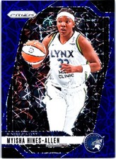 2024 Panini Prizm WNBA - Myisha Hines-Allen #20 Blue Velocity Prizm