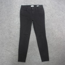 Jessica Simpson Jeans Womens 6/28 Black High Rise Skinny Stretch Denim 5-Pocket