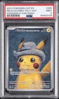 2023 POKEMON SVP EN-SV BLACK STAR PROMO #085 PIKACHU WITH GREY FELT HAT PSA 9
