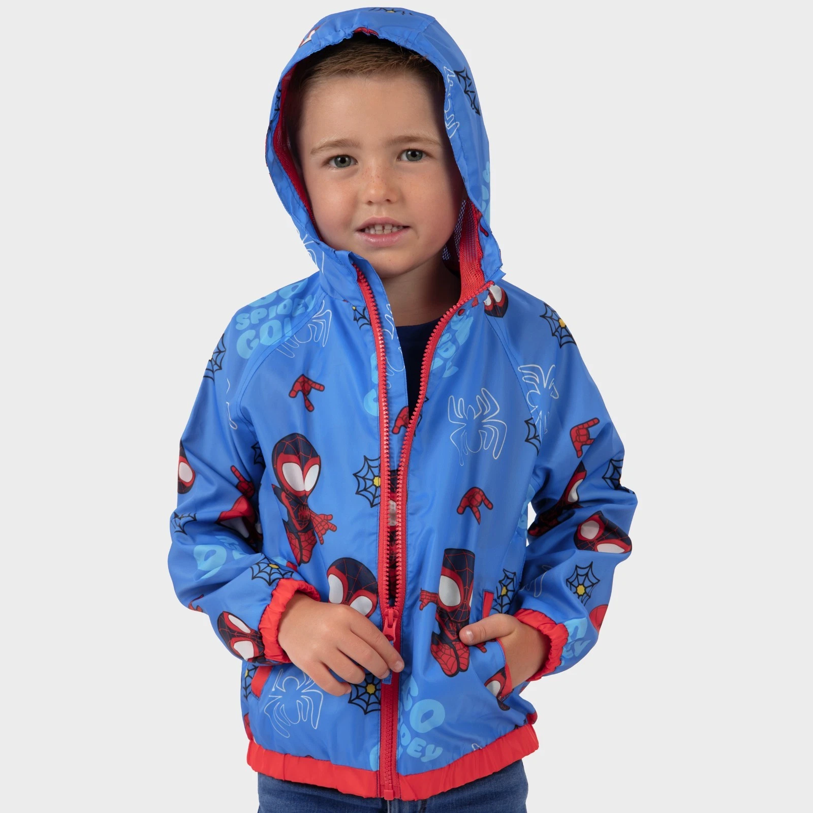 Marvel Spidey And His Amazing Friends Raincoat | Boys Coat | Spiderman Jacket
Opens in a new window 
