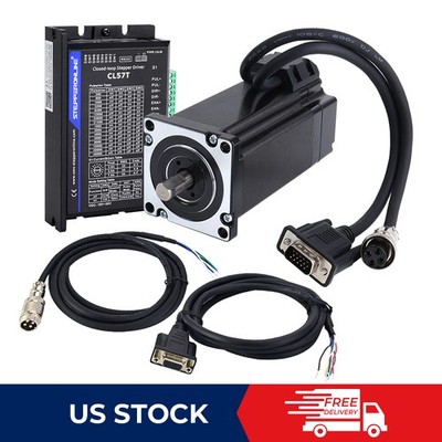 4Nm Servo Closed Loop Stepper Motor 2 Phase Nema 24 Hybrid Driver CL57T CNC Kit